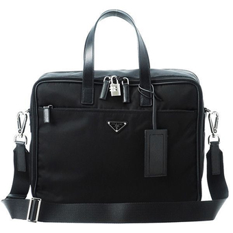 PRADA プラダ バッグ コピー TESSUTO SAFFIANO ビジネスバッグ VA0611064002 ダイアルロックキー付き【2013年春夏新作】